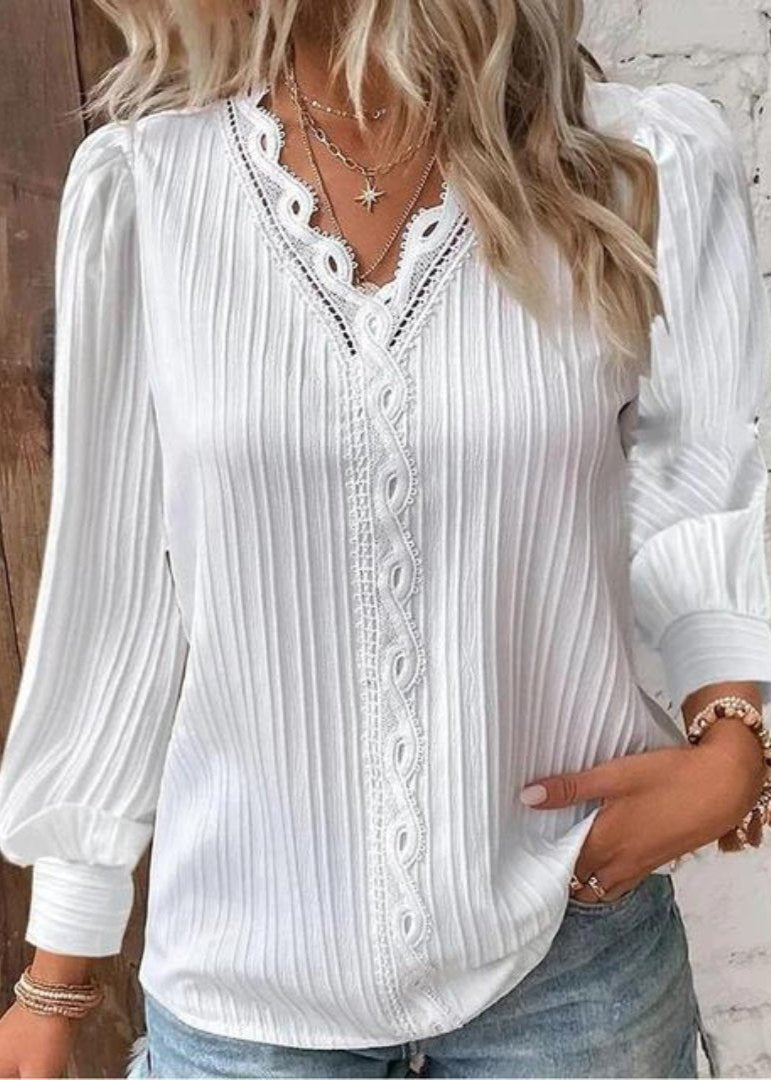 Camillia™ - Elegant Pintuck Bluse