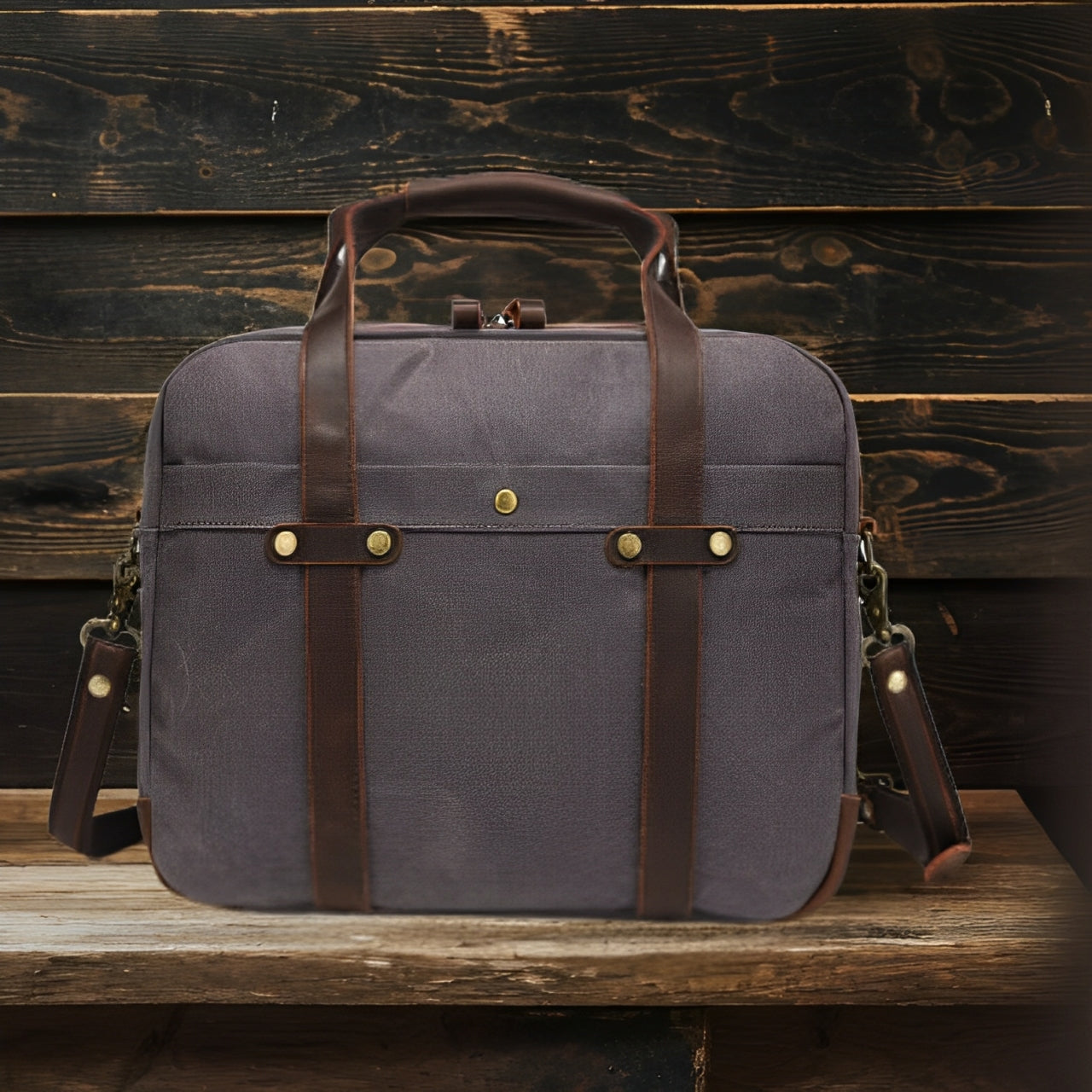 Canvas Laptop Messenger Taske | ASHVILLE