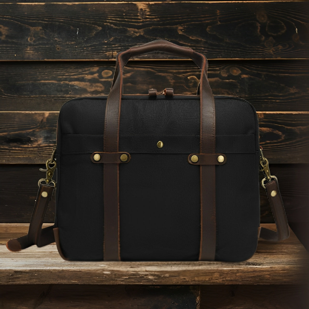 Canvas Laptop Messenger Taske | ASHVILLE